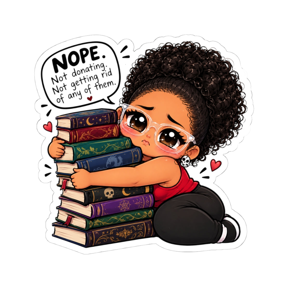 My Books! Kiss-Cut Stickers