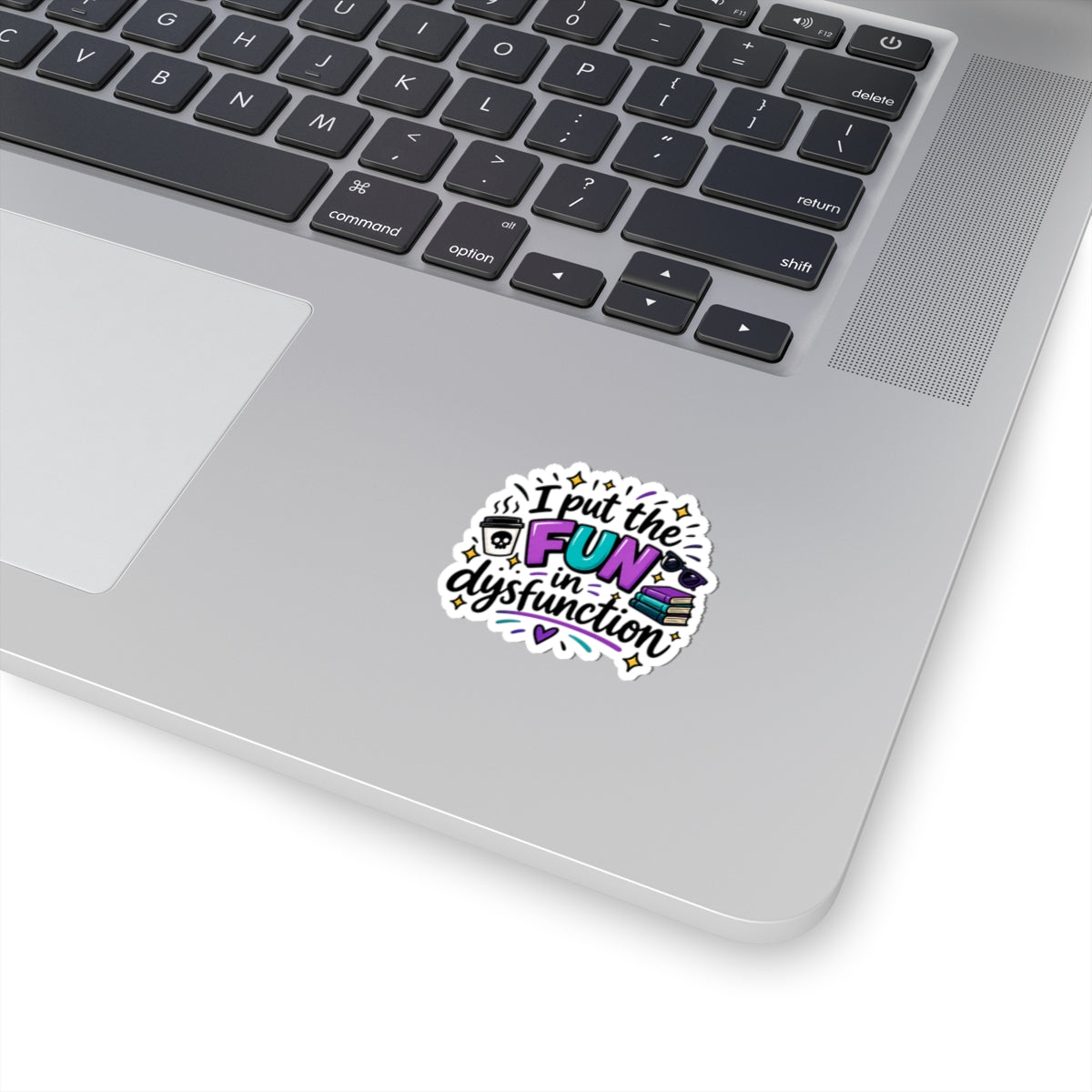 I put the fun Kiss-Cut Stickers