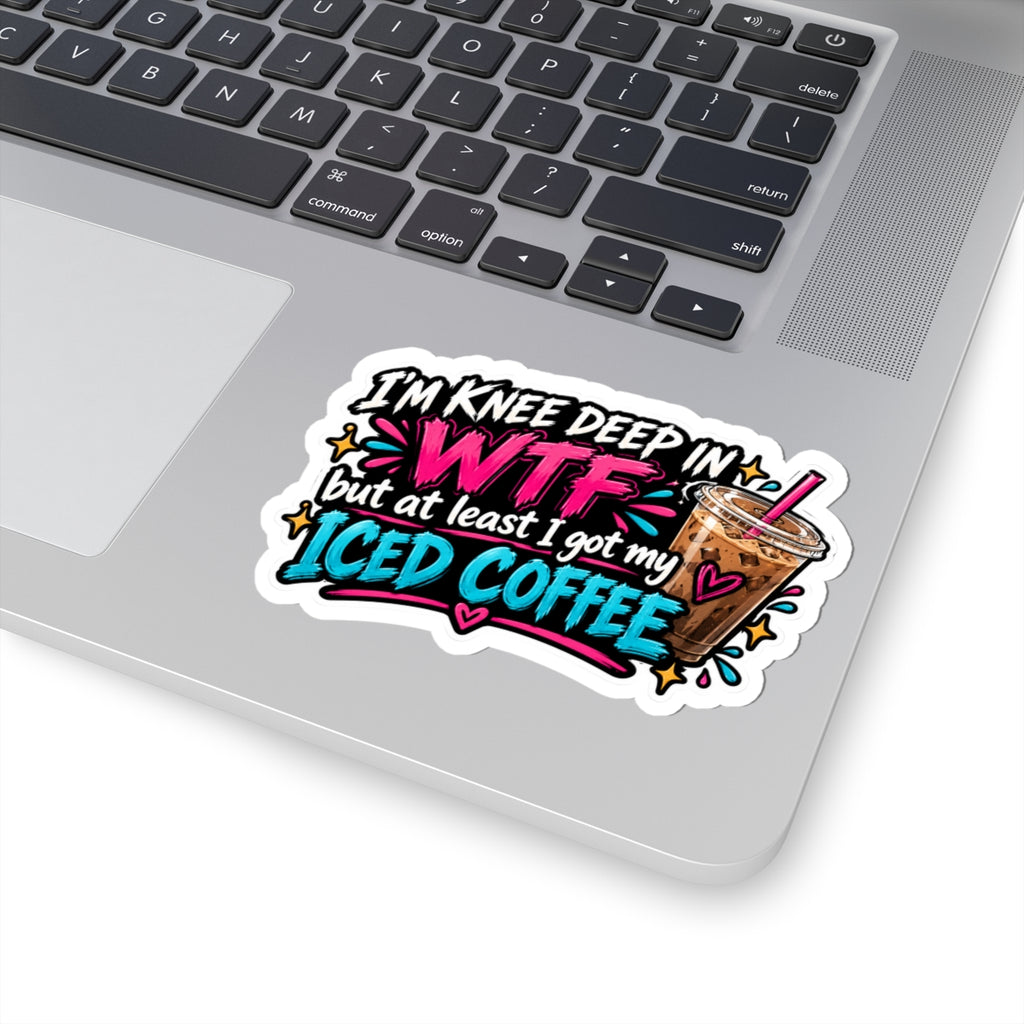 Knee deep Kiss-Cut Stickers