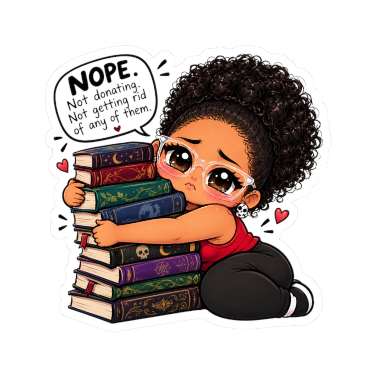 My Books! Kiss-Cut Stickers