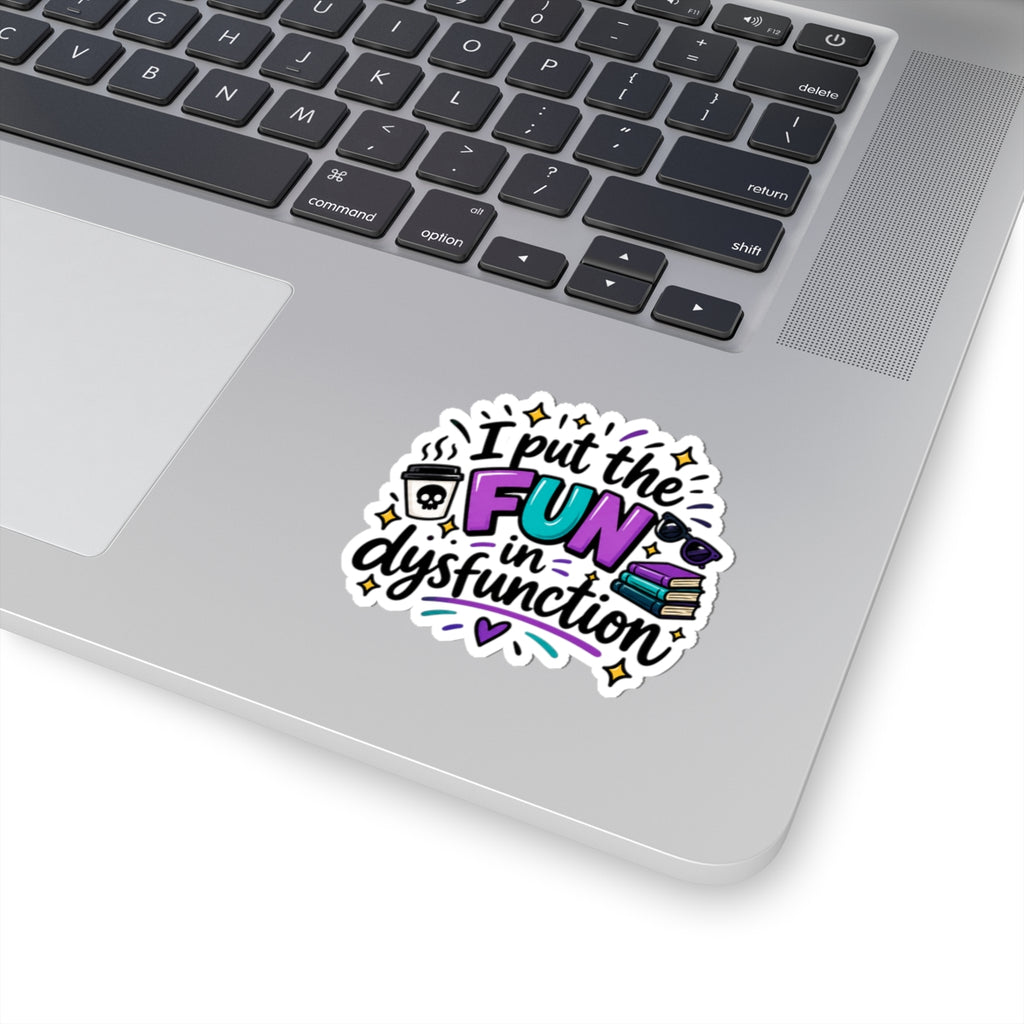 I put the fun Kiss-Cut Stickers