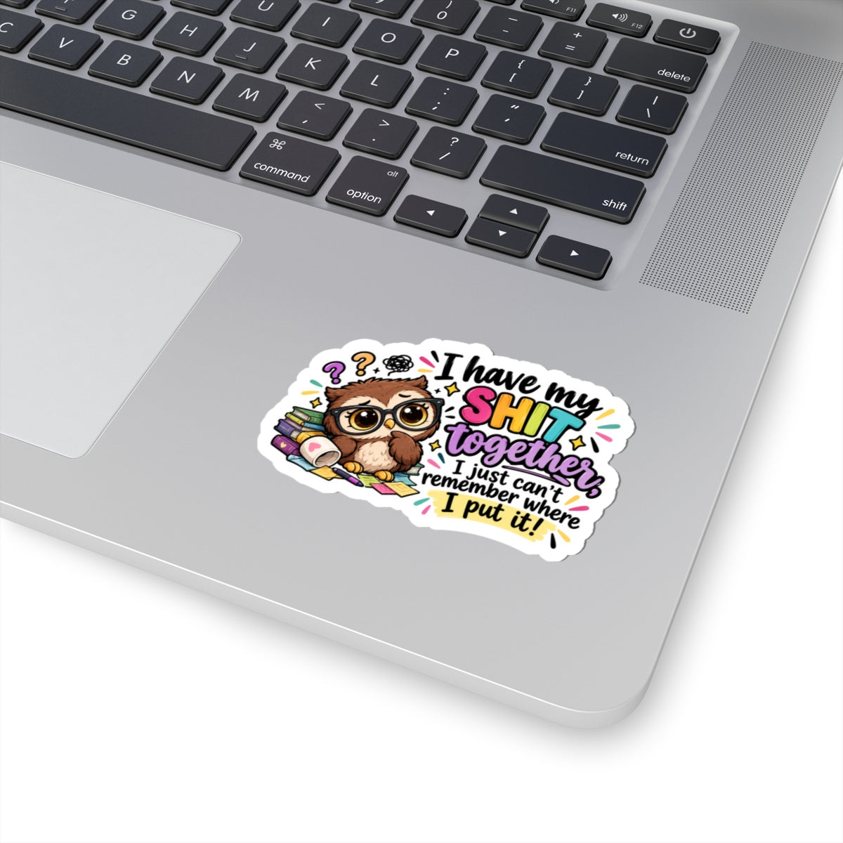 Where I put it Kiss-Cut Stickers