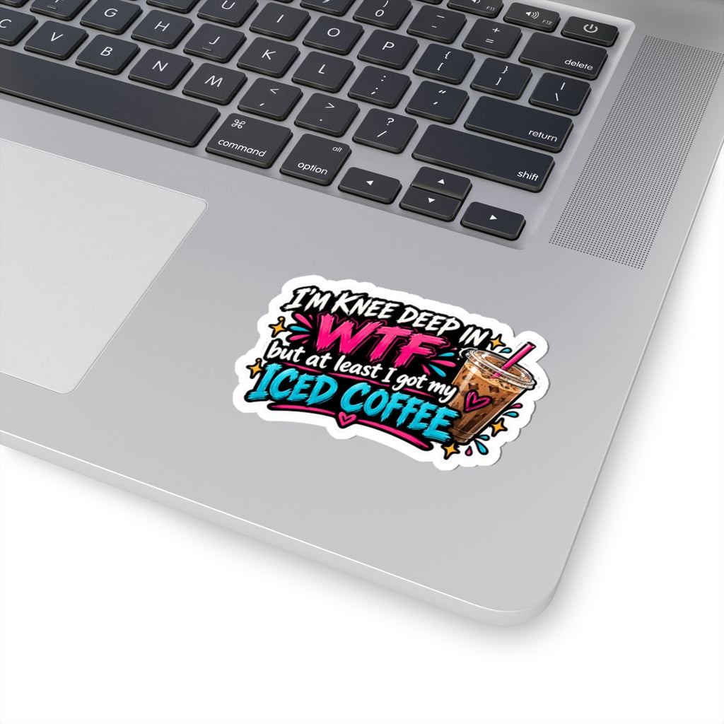 Knee deep Kiss-Cut Stickers
