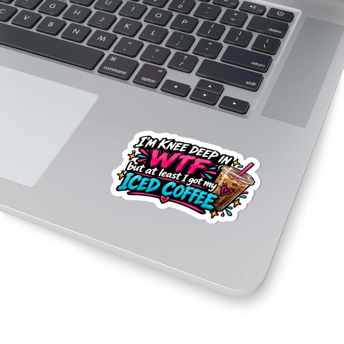 Knee deep Kiss-Cut Stickers