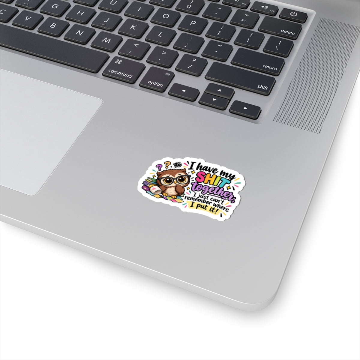 Where I put it Kiss-Cut Stickers