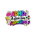 Adhd Kiss-Cut Stickers