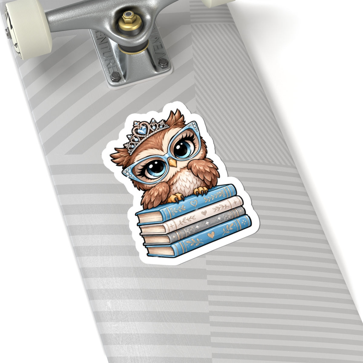 Diva Owl Kiss-Cut Stickers