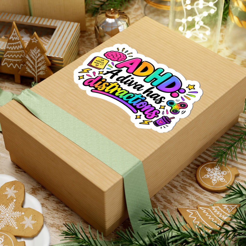 Adhd Kiss-Cut Stickers