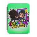 Fake smiling Kindle Case