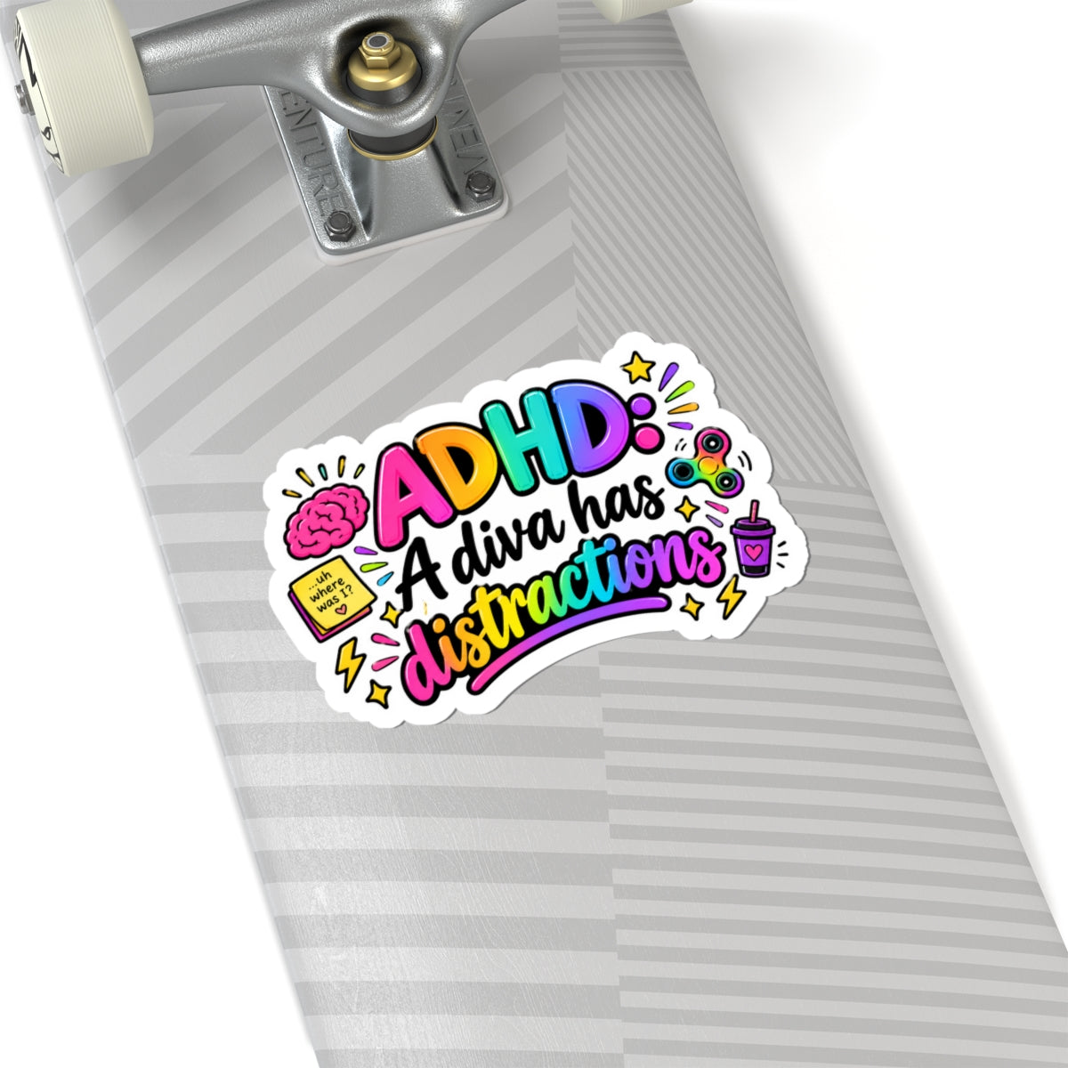 Adhd Kiss-Cut Stickers