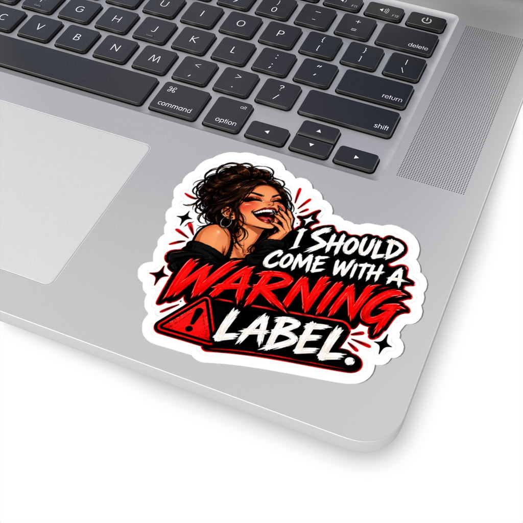 Warning label Kiss-Cut Stickers