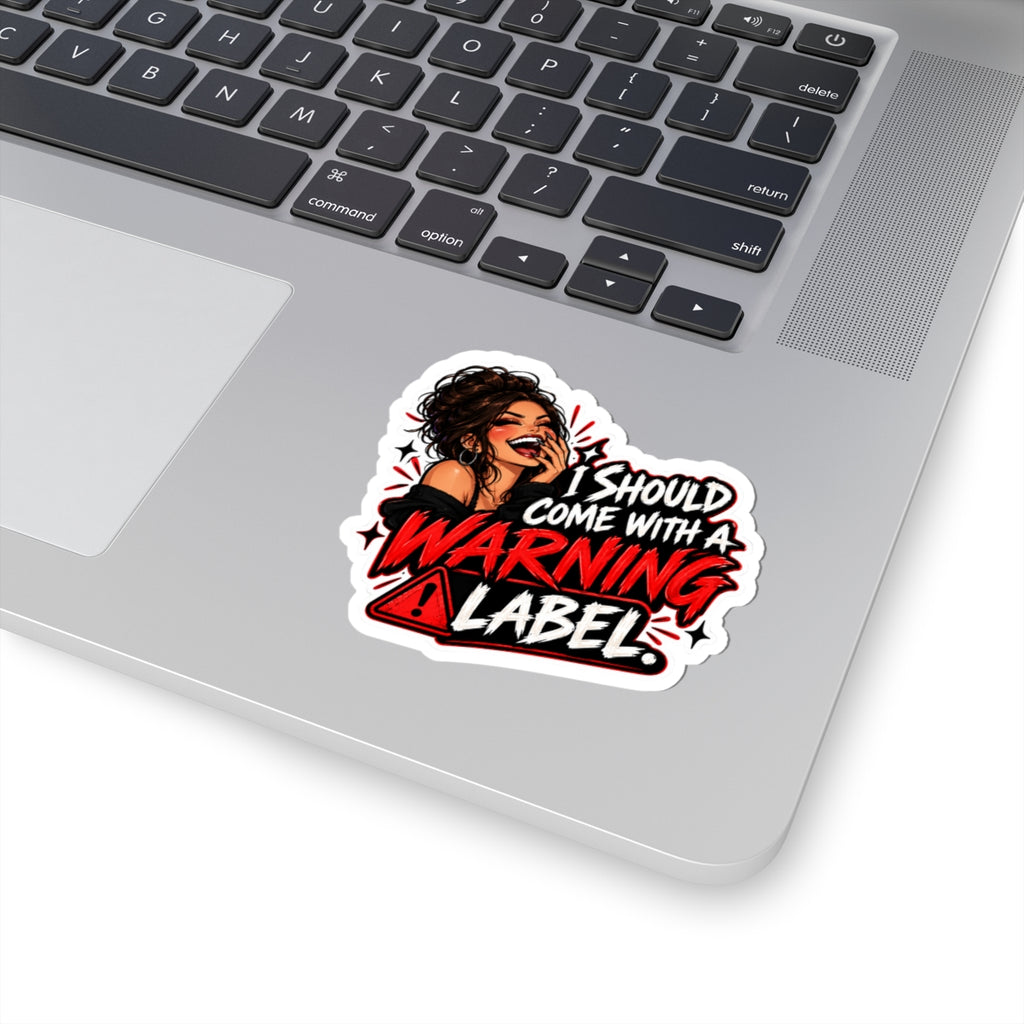 Warning label Kiss-Cut Stickers