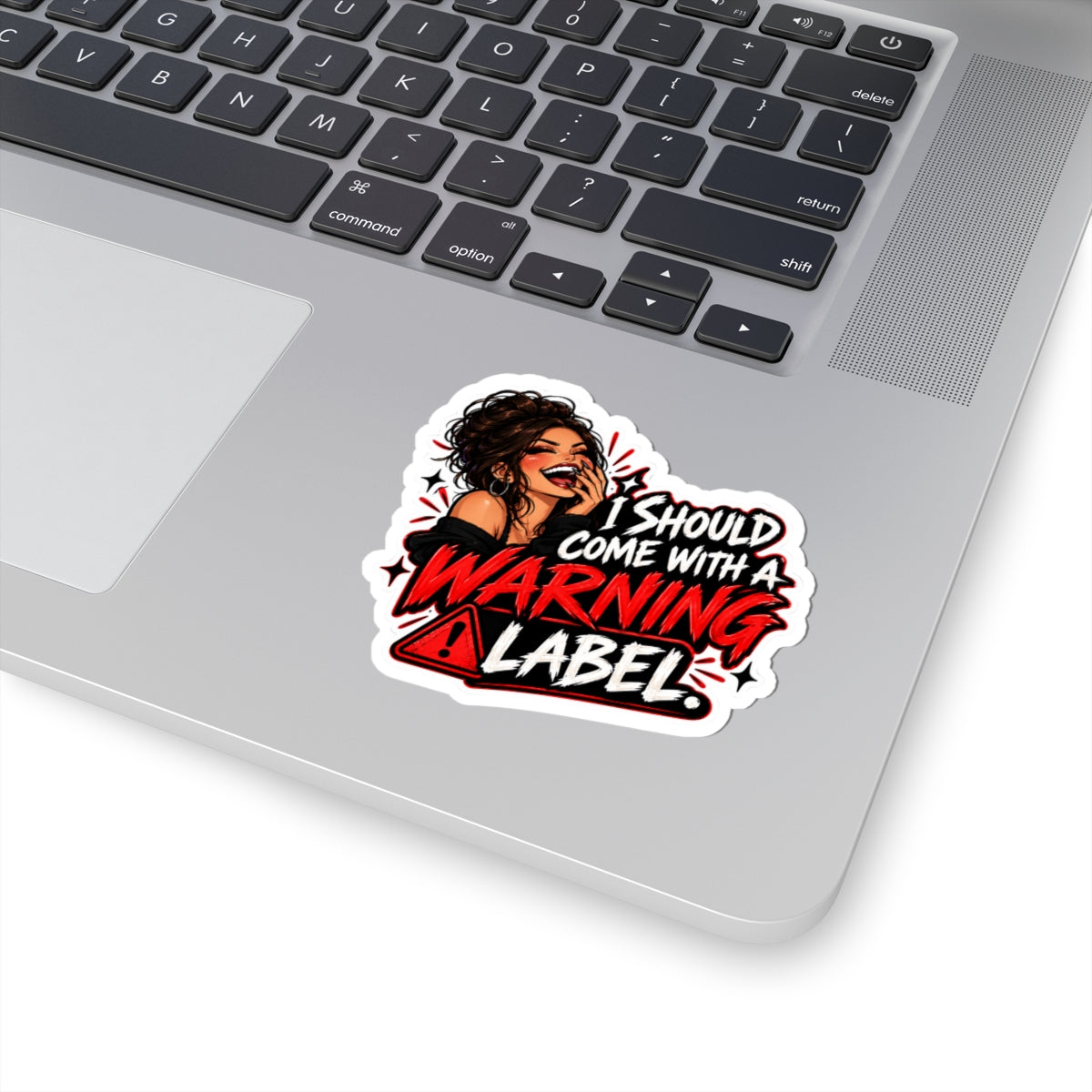Warning label Kiss-Cut Stickers