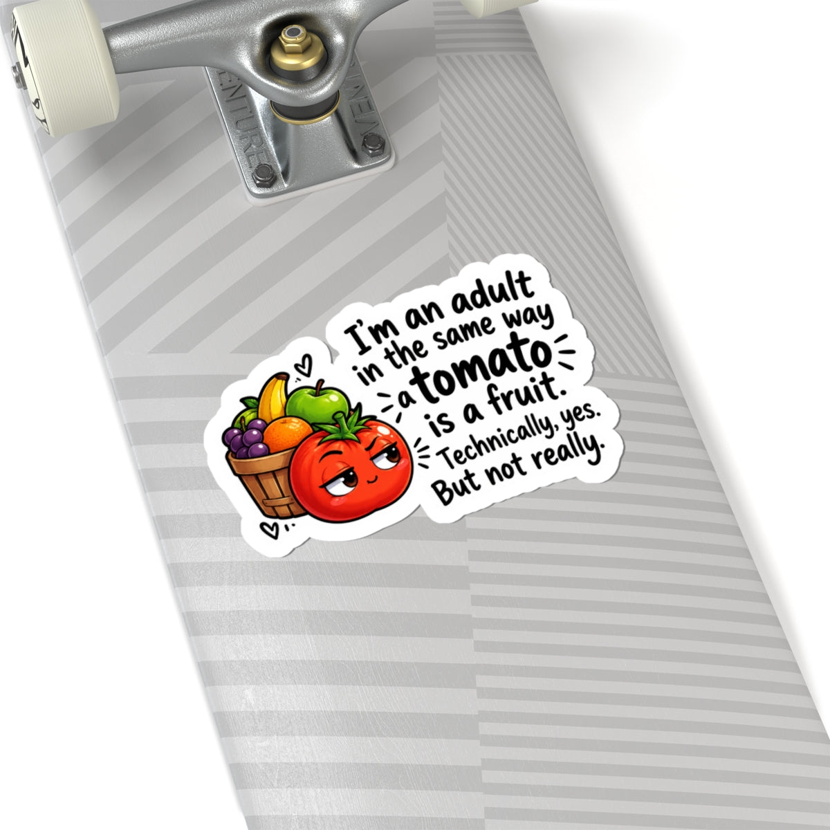 Am I an adult? Kiss-Cut Stickers