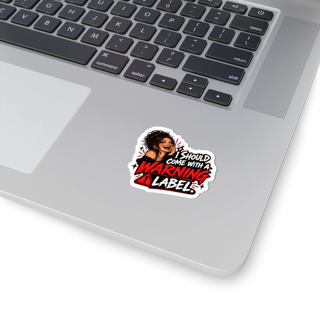 Warning label Kiss-Cut Stickers