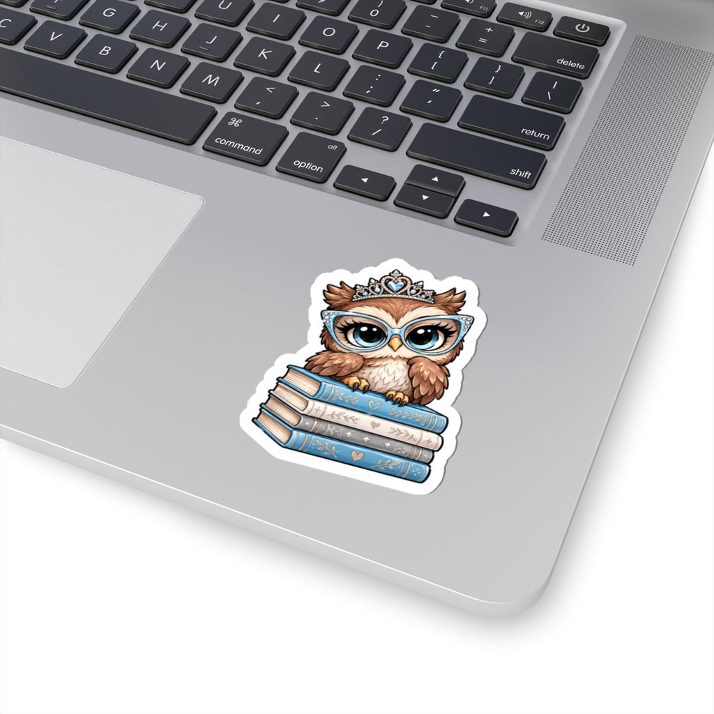 Diva Owl Kiss-Cut Stickers