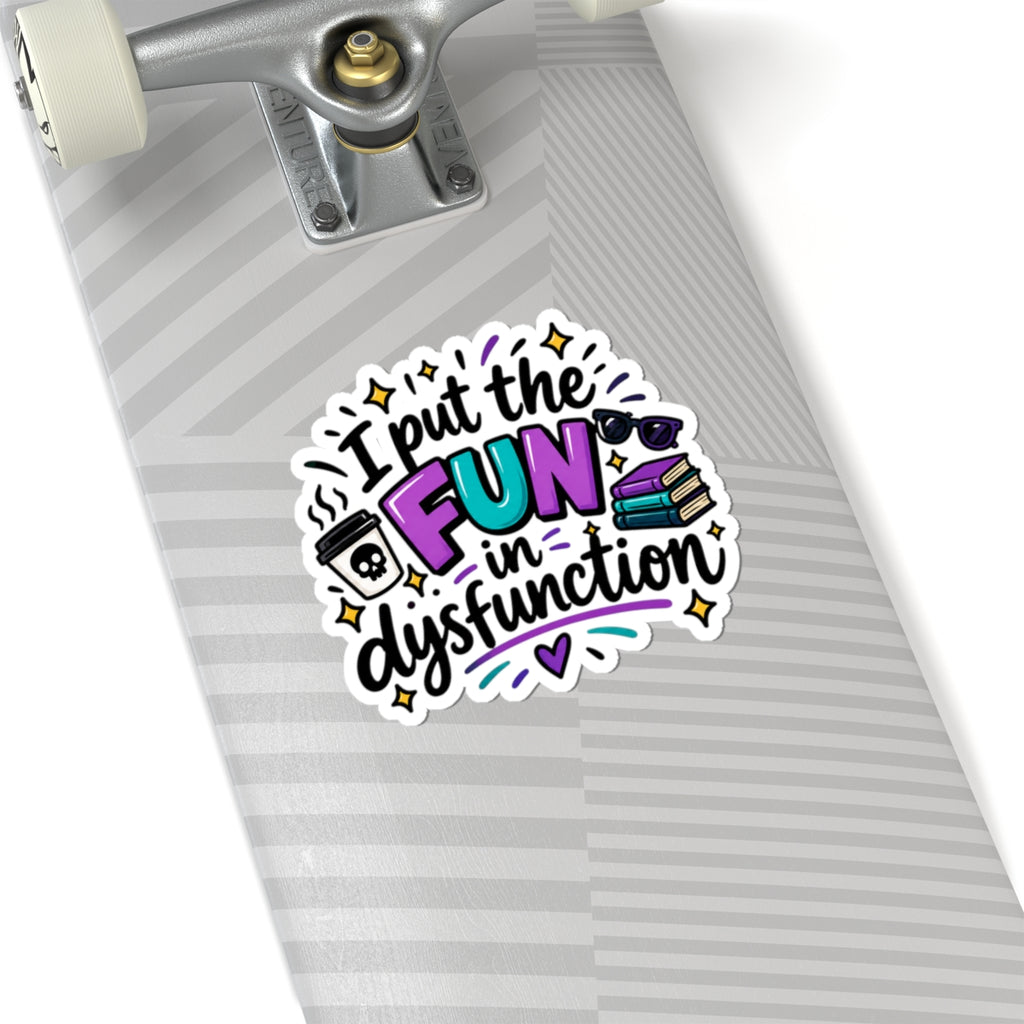 I put the fun Kiss-Cut Stickers