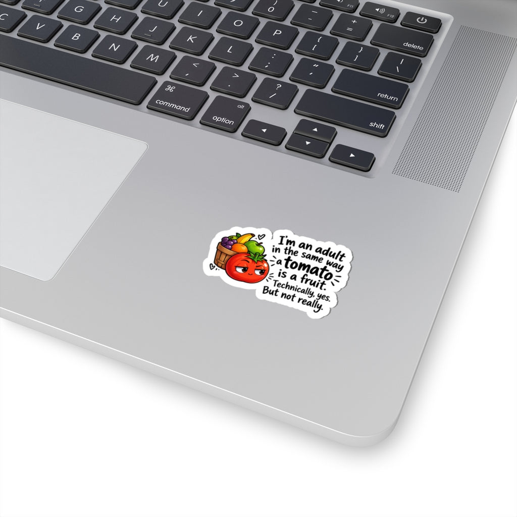 Am I an adult? Kiss-Cut Stickers